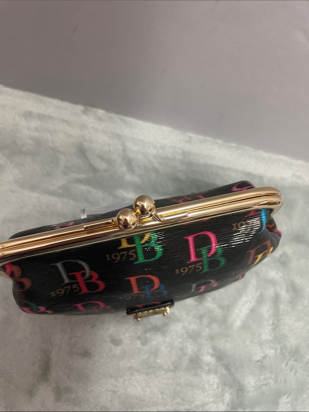NWOT Dooney & Bourke Kisslock Pouch - Picture 7 of 10